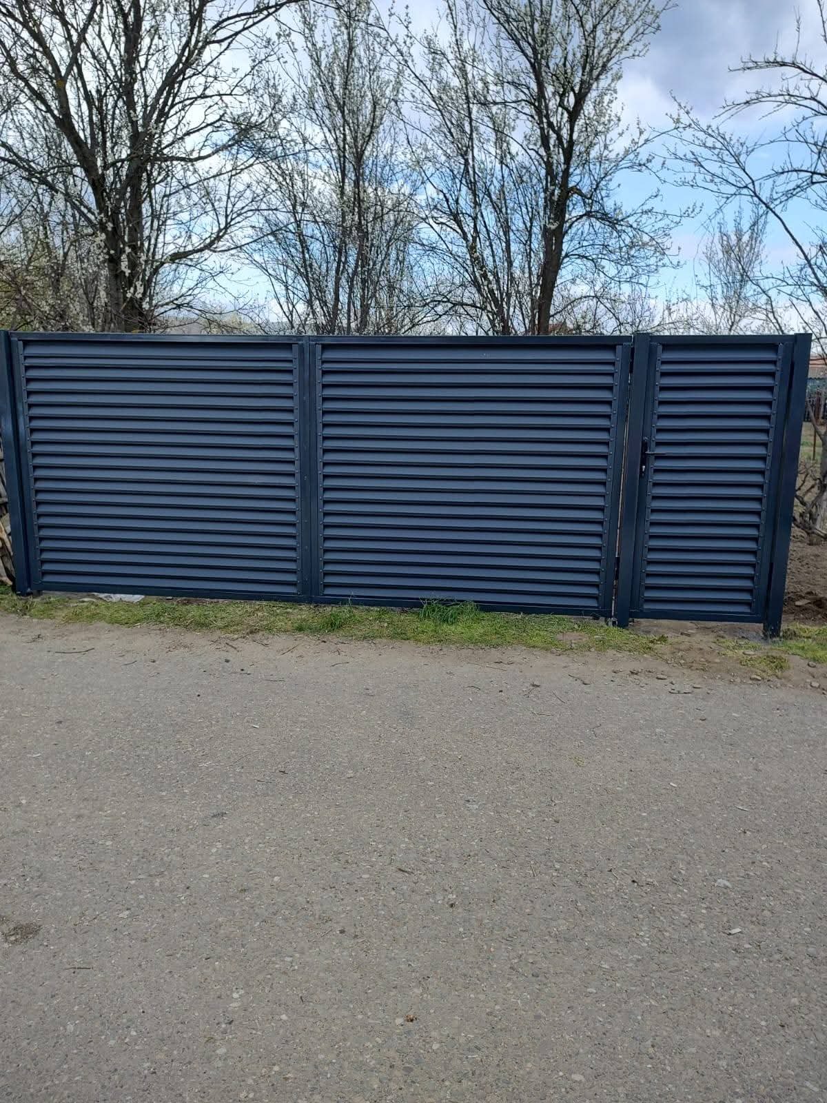 Garduri și porți — lucrare 3 în Tecuci